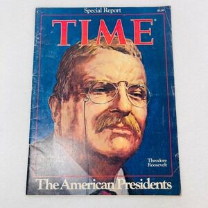Vintage TIME Magazine Special Report The American Presidents Theodore Roosevelt